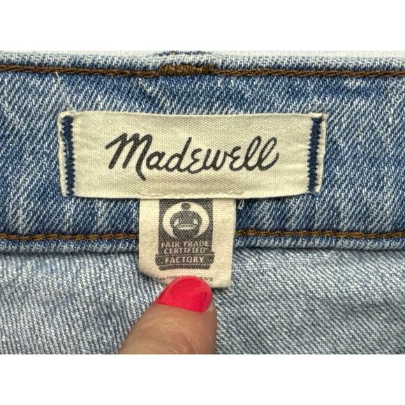 Madewell Women's The Perfect Vintage Blue Denim Jeans - Size 25 (26x27) - Picture 4 of 6